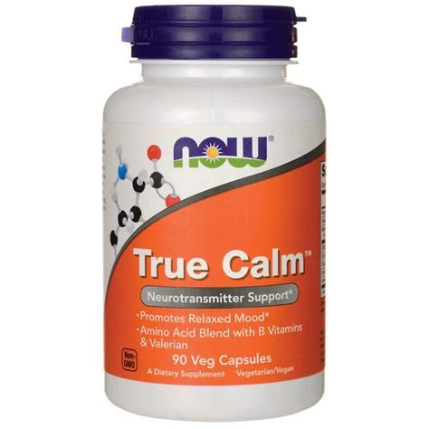 NOW Foods True Calm 90 Veg Caps Swanson Health Products