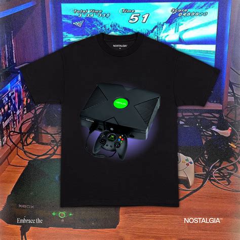 Xbox T Shirt Nostalgia Lab