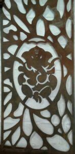 Cnc Plasma Ganesha Curl Door Dxf Svg Design Makerbhawan