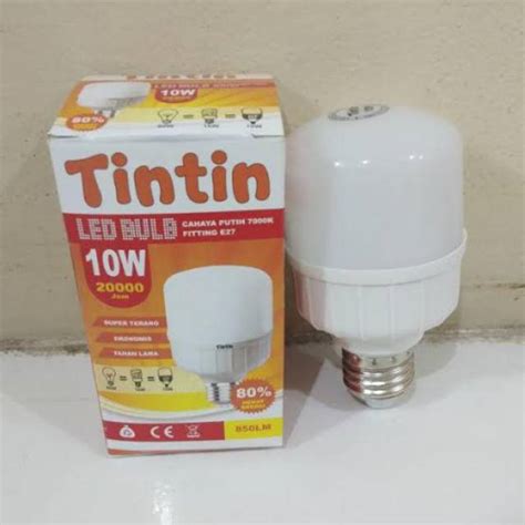 Jual Lampu Led Capsule Murah Tintin Bulb W Terang Dan Hemat Energi