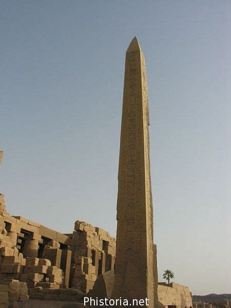 Obelisco Tutmosis I De Templo De Karnak Egipto Civilizacion Egipcia