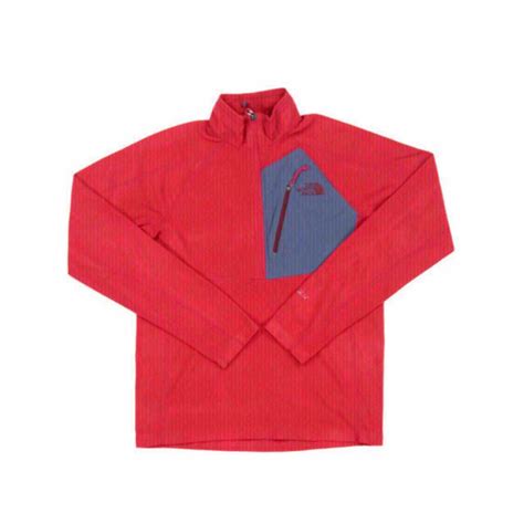 The North Face Fleece Original Burnt Orange Tone Depop