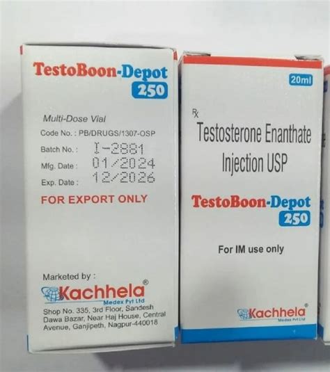 Testosterone Enanthate Injection Usp Mg Ml Mg At Vial