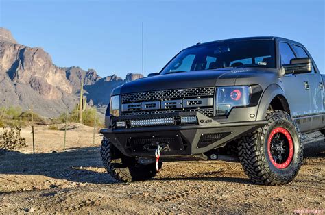 Addictive Desert Design Stealth Fighter Front Bumper Ford F 150 Raptor 10 14 F011052520103