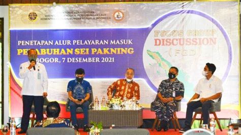 Dorong Sektor Industri Di Riau Kemenhub Tetapkan Alur Pelayaran Masuk