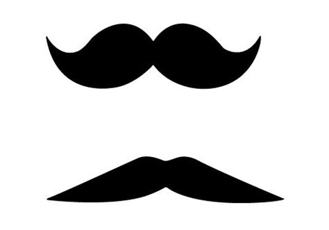 Mustache Silhouette - ClipArt Best