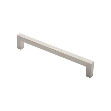 Eurospec SSM1430SSS Satin Stainless Steel Square Mitred Pull Handle DDA