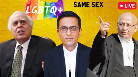 Supreme Court Live Hearing Same Sex Marriage I CJI Chandrachud