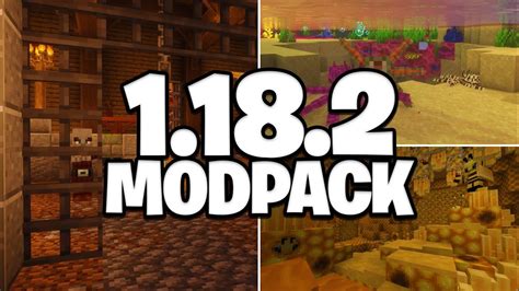 Épico PACK de MODS para Minecraft 1 18 2 100 MODS MODPACK SIN LAG