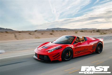 Crazy Eights Twin Turbo Ferrari Fast Car