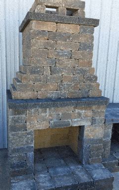 Stacked Stone Outdoor Fireplace Kit Mriya Net