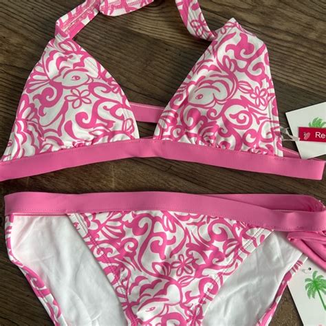 Lilly Pulitzer Swim Lilly Pulitzer Presley Halter Bikini Set Poshmark