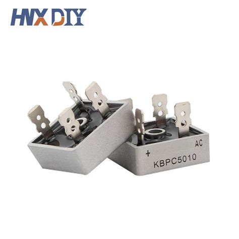 10pcs KBPC5010 Diode Bridge KBPC 5010 50A 1000V Diode Bridges Rectifier