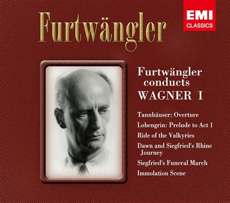 Furtwangler Vienna Philharmonic Wagner Orchestral Music Vol 1