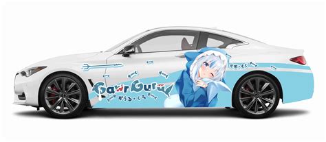 Gawr Gura Car Livery