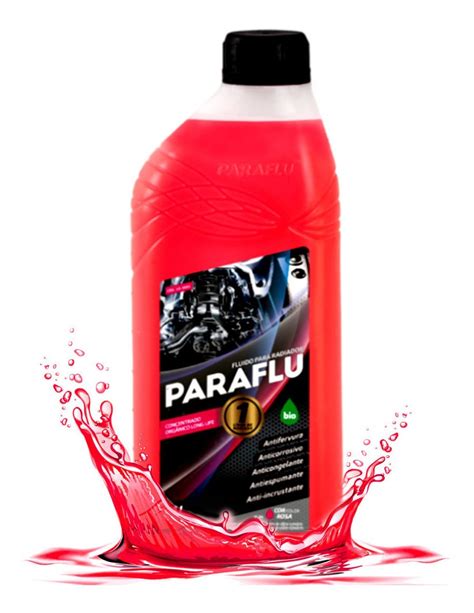 Aditivo para Radiador PARAFLU Concentrado Orgânico Rosa 1 L Disppar