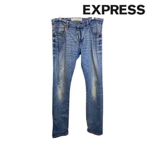 Express Express Jeans Men's Slim fit Slim Leg Denim Jeans Pants | Grailed