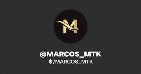 Marcos Mtk Instagram Tiktok Linktree