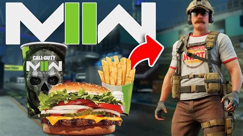 Unlock The BURGER TOWN Operator In MW2 Burger King Modern Warfare 2