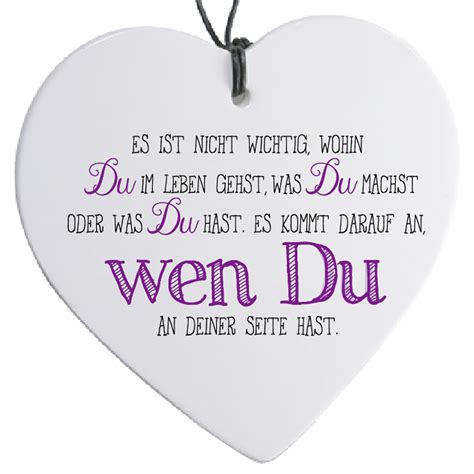 Herz Mit Spruch Es Ist Nicht Wichtig H 14 Cm Malou Shop