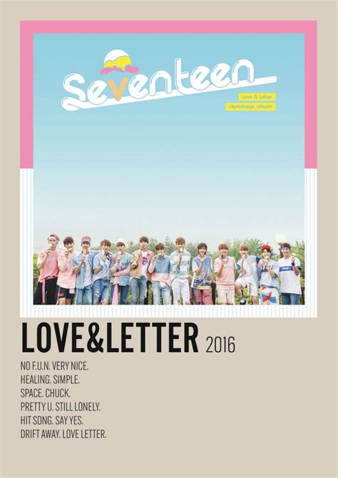 Seventeen Love Letter