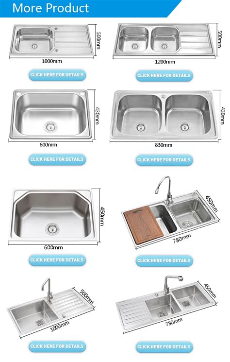 Custom Size Stainless Steel Kitchen Sink Buy Sinkstainless Steel