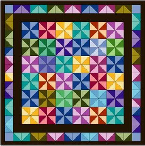 19 Easy Quilt Patterns for Beginners | Pinwheel quilt pattern, Pinwheel ...