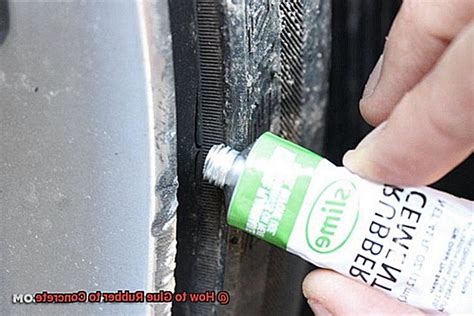 How to Glue Rubber to Concrete? - Glue Things