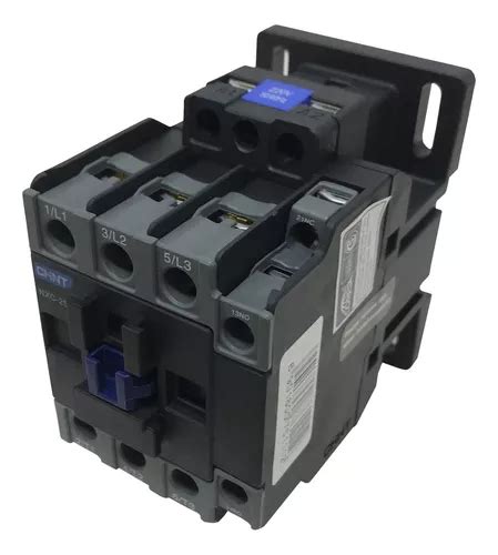 Contactor Tripolar 25a 220v Normal Abierto Cerrado Chint