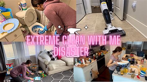 Extreme Clean With Me Speed Clean Sahm Youtube