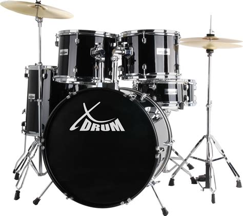 XDrum Rookie 22 Fusion Schlagzeug Komplettset Ruby Red Ideal für