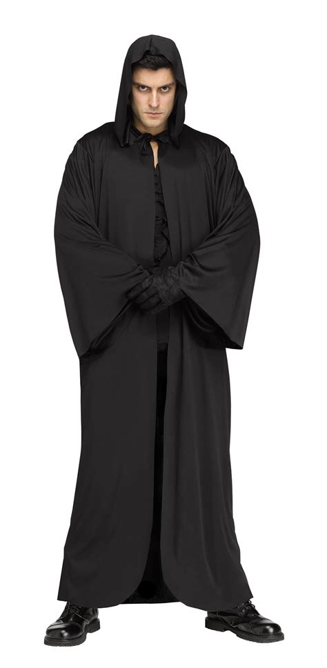 Hooded Robe Black