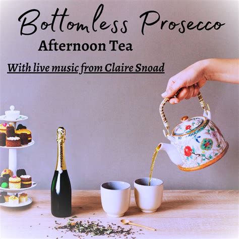 Bottomless Prosecco Afternoon Tea Judds Folly Hotel