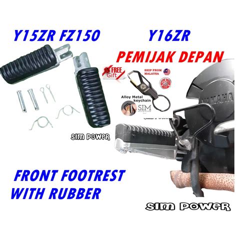 Footrest Front Yamaha Y Zr Fz Fz I Y Zr Set Foot Rest