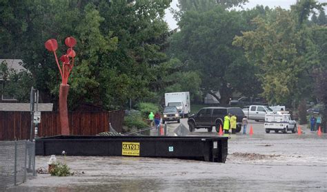 500 Year Flood Nearly Cuts Longmont In Two Forces Evacuations Longmont Times Call