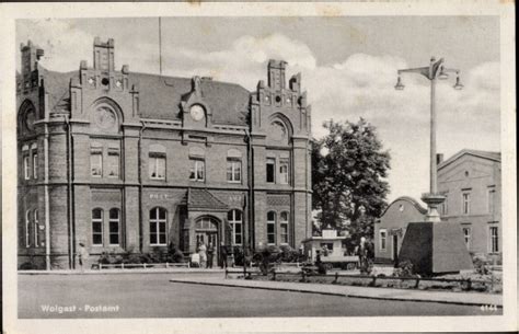 Ansichtskarte Postkarte Wolgast In Mecklenburg Vorpommern Postamt