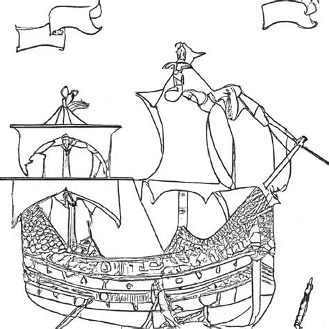 Melhores Caravelas De Cabral Para Imprimir E Colorir