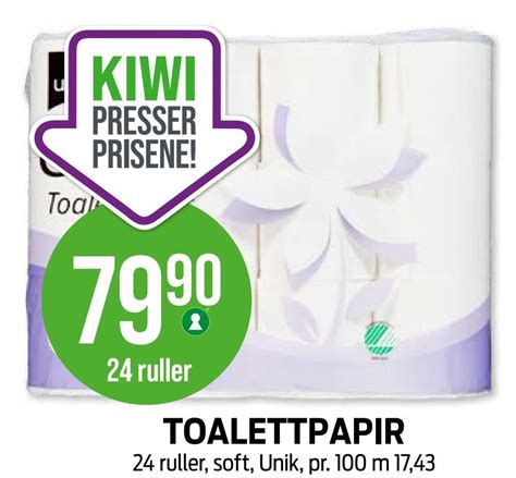 Toalettpapir Tilbud Hos Kiwi