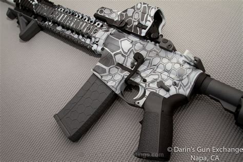 Cerakote Cerakoted H 136 Snow White With H 151 Satin Aluminum And H