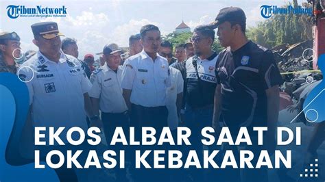 Wakil Wali Kota Padang Ekos Albar Disoraki Saat Kunjungi Lokasi