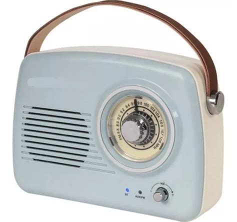 Radio Portátil Bluetooth Vintage Retro Recargable Usb Envio