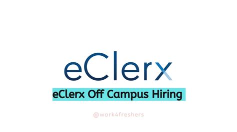 Eclerx Off Campus 2024 For Analyst Apprentice Apply Now Work4freshers