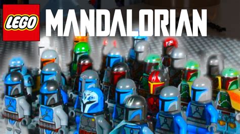 My Lego MANDALORIAN Minifigure Collection YouTube