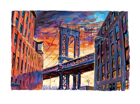 Manhattan Bridge, Downtown New York - Medium (2017) | Bob Dylan ...