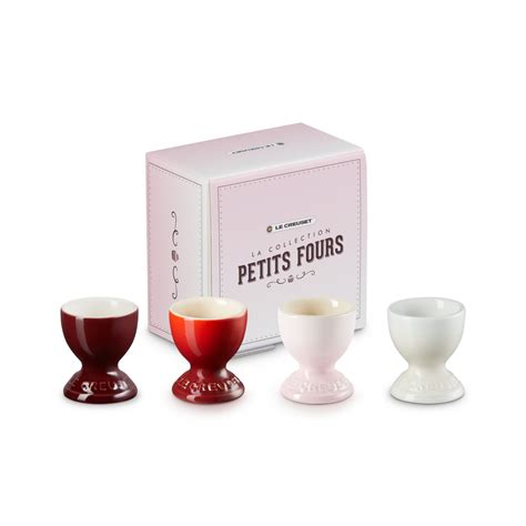 Le Creuset Petit Fours Set 4 Egg Holder