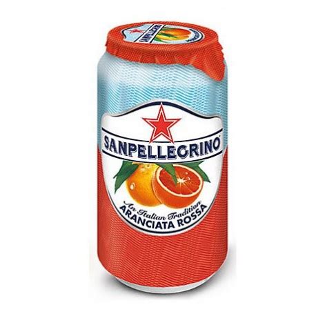 Canettes De San Pellegrino Aranciata Rossa X Cl Grossiste