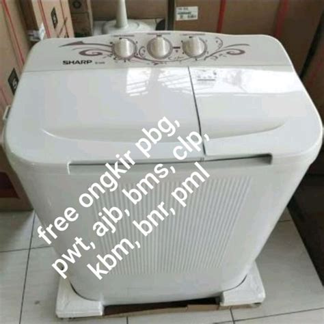 Jual Mesin Cuci Sharp Kg Es T Mw Tabung Pure Magic Low Watt