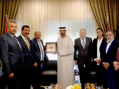 Uae Ambassador Meets Head Of Jordanian Emirati Parliamentary Committee