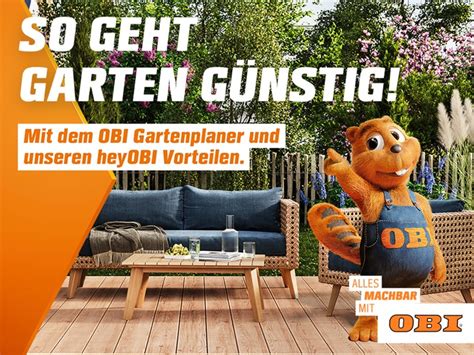 Neue OBI Kampagne So geht Garten günstig Mit geballter Kompetenz in