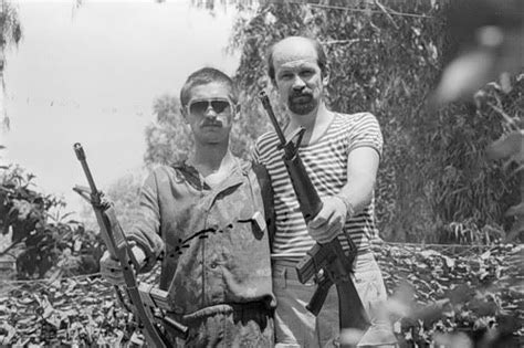 A Pair Of Soviet Soldiers Pose With Captured American M16s Supplied To